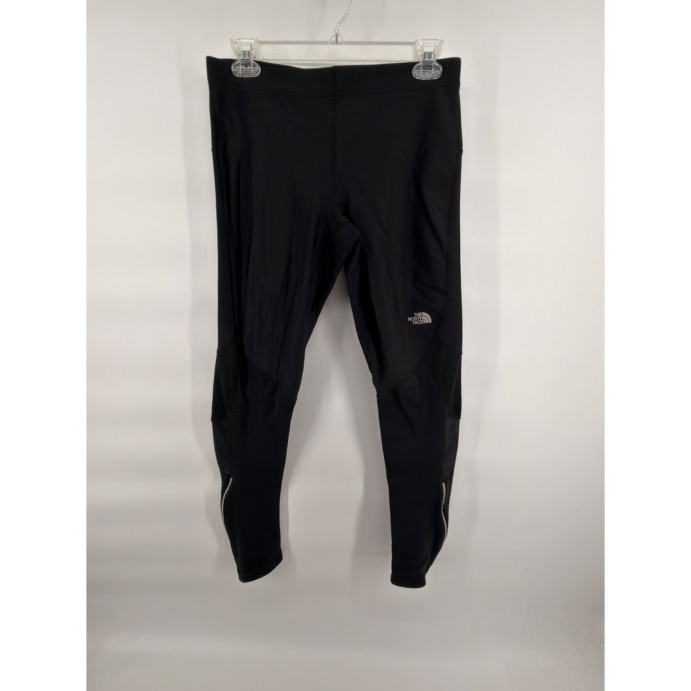 The North Face‎ Leggings Womens Large Black Running Tights Ankle Zip